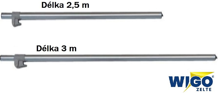 Střešní tyč pro markýzu Wigo Rolli