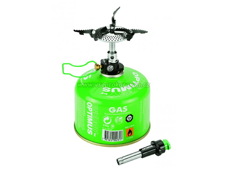 Plynový vařič Crux Lite se zapalovačem Sparky, Optimus of Sweden