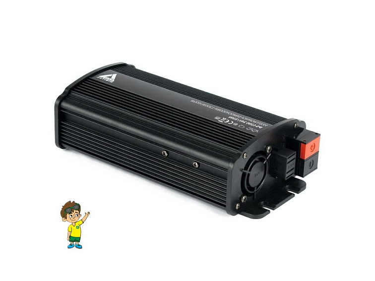 Měnič napětí do auta 12 VDC / 230 VAC IPS-1200U 1200W