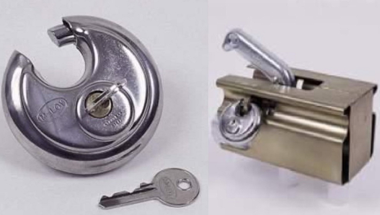 Visací zámek Diskus pro ochranu proti krádeži