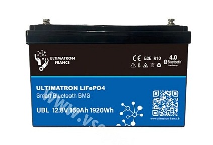 LiFePO4 akumulátor ULTIMATRON UBL-12-150 12,8V / 150Ah +L