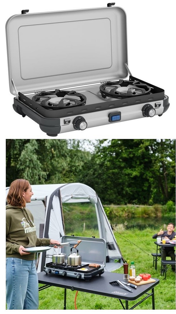 Plynový vařič Camping Kitchen™ 2 Maxi