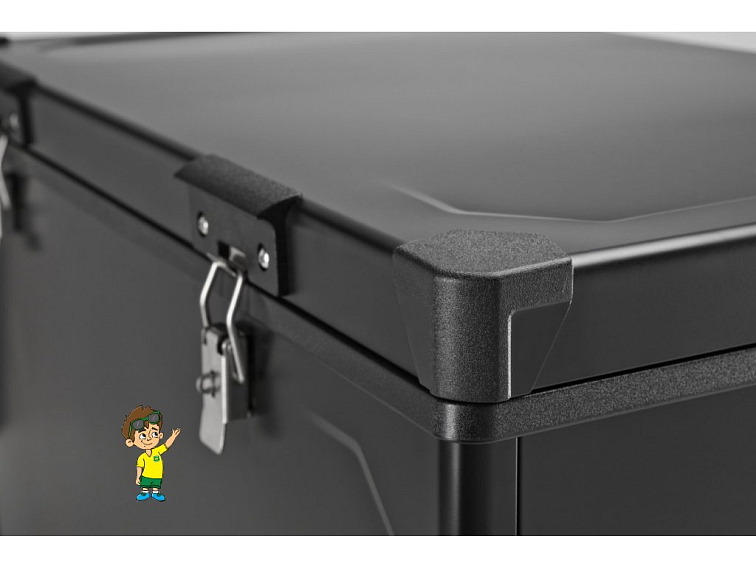 Kompresorová autochladnička TB65DD STEEL OFF, 60L, 12/24V, Indel B