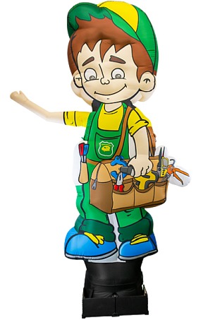 Reklamní mávající maskot