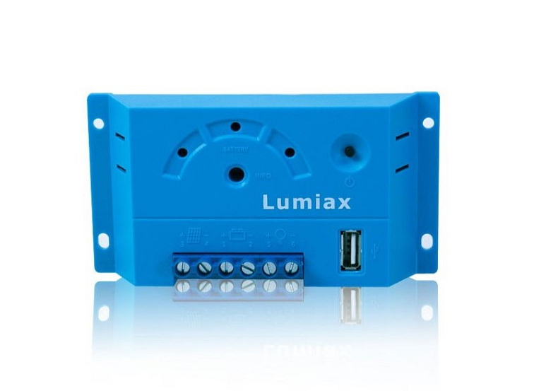 Regulátor nabíjení Shine1012EU 10A USB, Lumiax