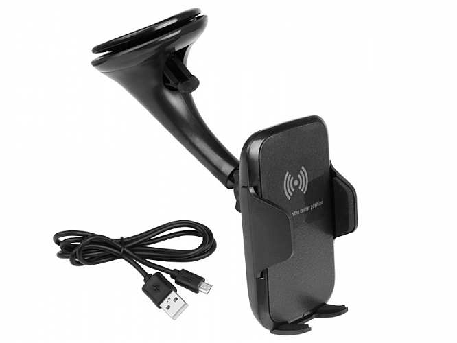 Držák telefonu s funkcí bezdrátového nabíjení