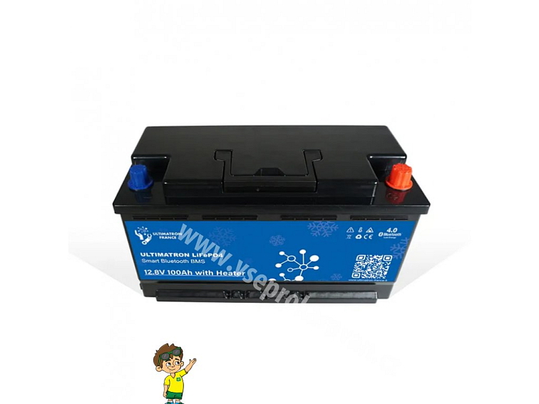 LiFePO4 akumulátor ULTIMATRON ULS-12-150H 12,8V / 150 Ah