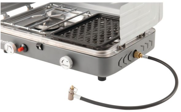 Dvouplotynkový plynový vařič Jimbu Outwell