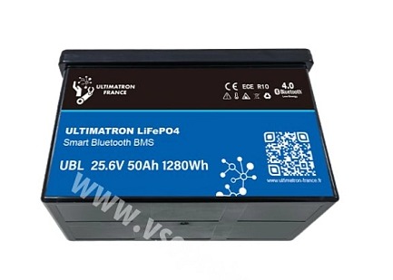 LiFePO4 akumulátor ULTIMATRON UBL-24-54 24V / 54 Ah +L