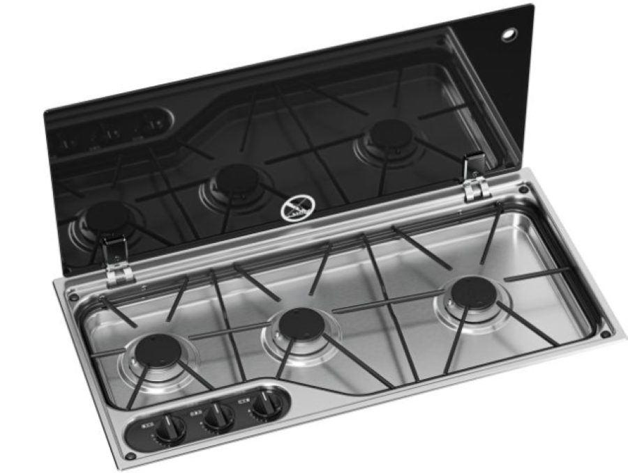 Vestavný plynový vařič Dometik CVH 1700G s bezpečnostním zapalovacím systémem