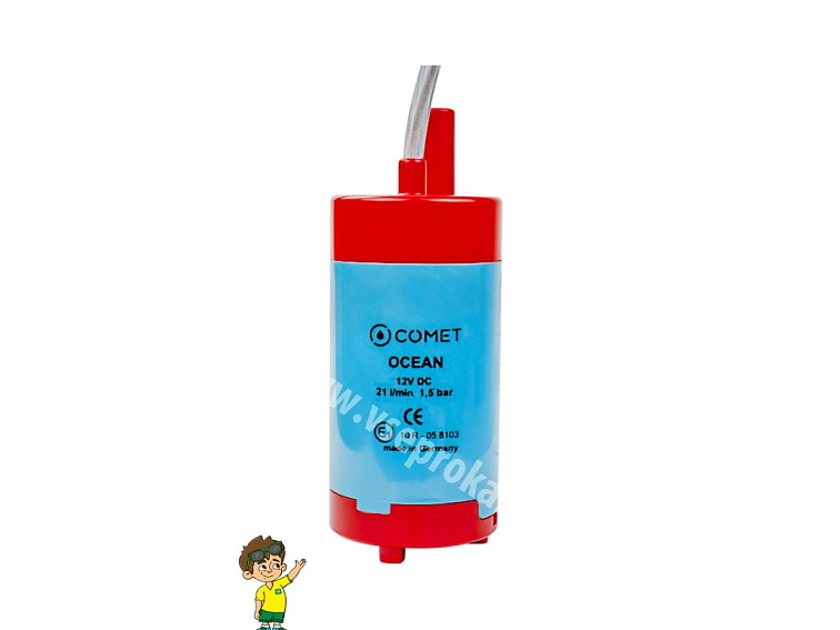 Ponorné vodní čerpadlo Comet Ocean 12V 21 l/min 1,5 bar
