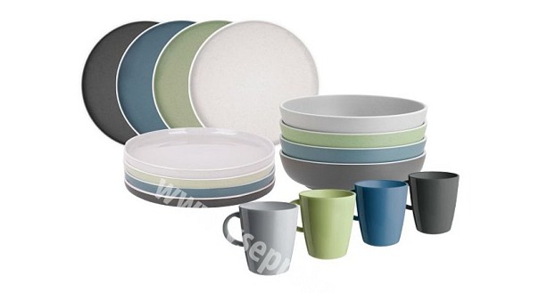 16-dílná sada nádobí Lunch Box Dolomite, Brunner