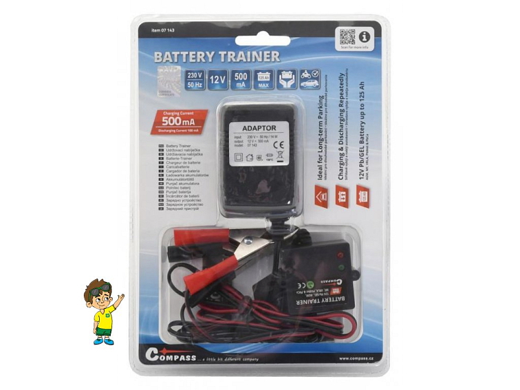 Nabíječka akumulátoru udržovací 5-125Ah