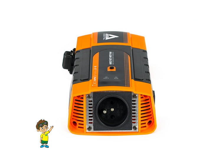 Měnič napětí do auta 12 VDC / 230 VAC IPS-1200 1200W