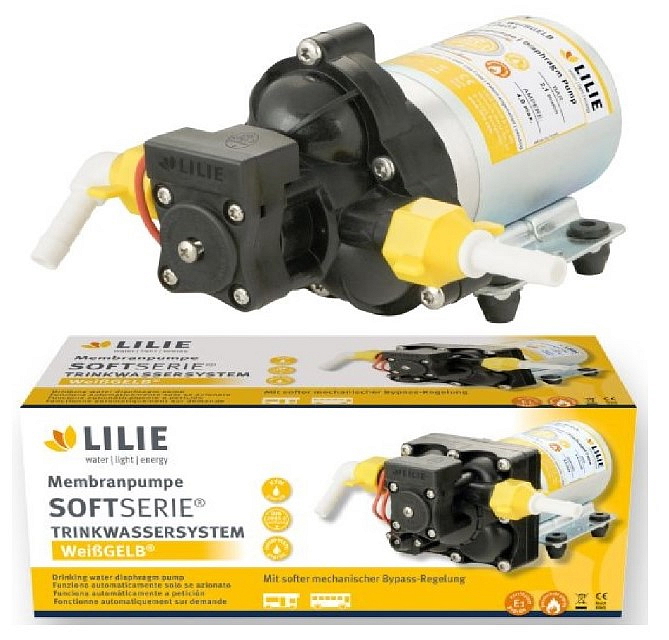 Membránové 4komorové čerpadlo Shurflo LILIE SOFTSERIE