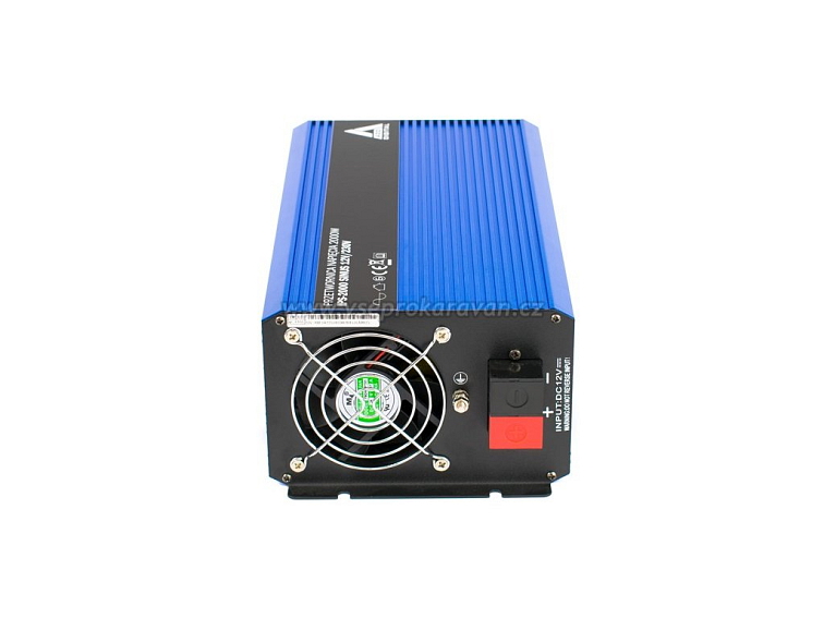 Měnič napětí 12 VDC / 230 VAC SINUS IPS-2000S 2000W