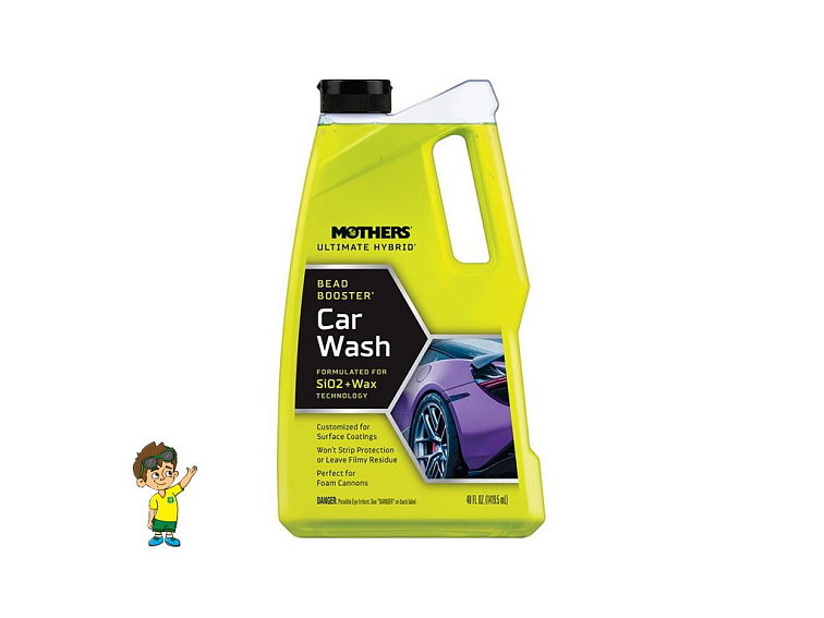 Autošampon 1,42 l - Mothers Ultimate Hybrid Bead Booster Car Wash