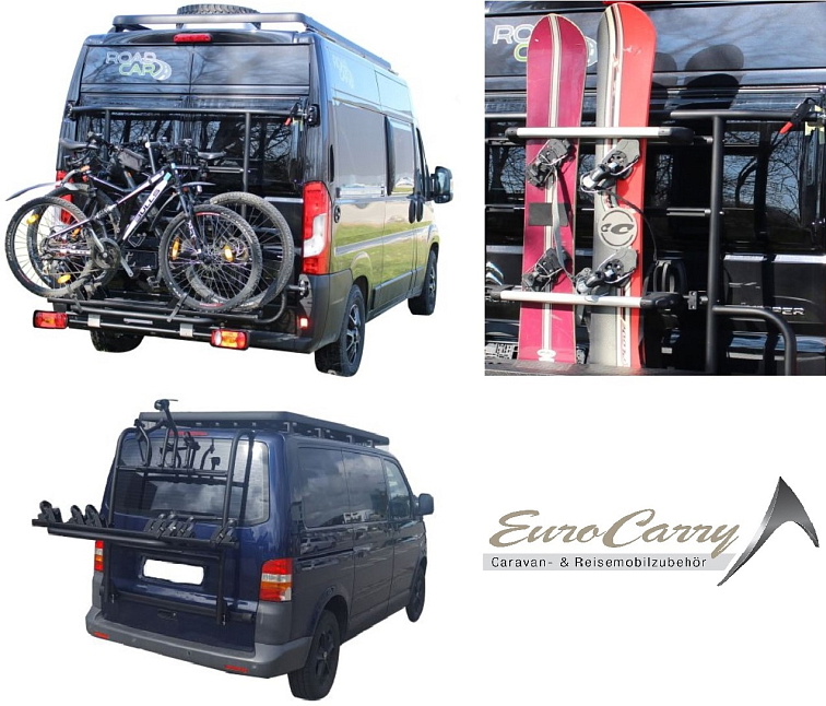 Univerzální nosič kol pro Citroën Jumper, Fiat Ducato, Opel Movano C, VW T5 / T6