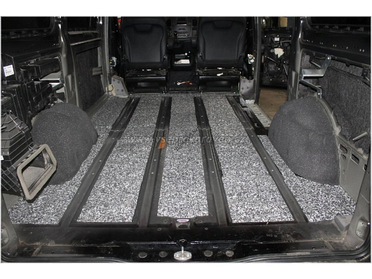 Samolepící polyuretanová zvuková pěna Black Ton 37x50 cm