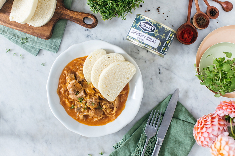 Segedínský guláš speciál v plechovce