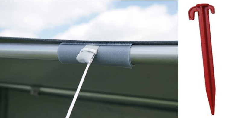 Sada pro ukotvení markýzy Wigo Rolli