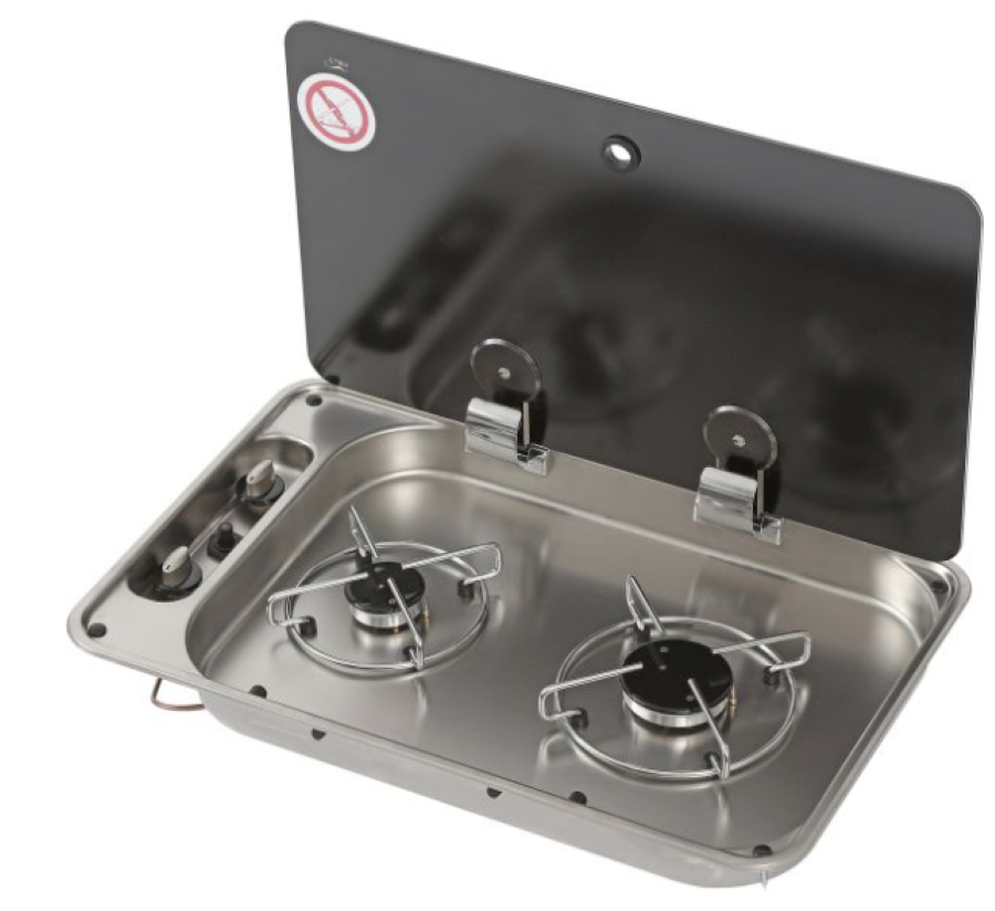 Vestavný plynový vařič Can FC1336 s elektrickým zapalováním