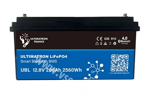LiFePO4 akumulátor ULTIMATRON UBL-12-200 12,8V / 200Ah +P