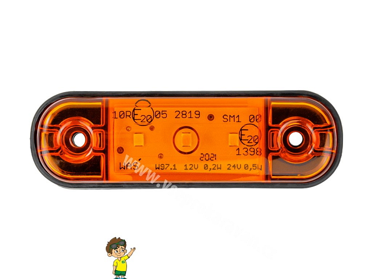 Světlo poziční W97 LED