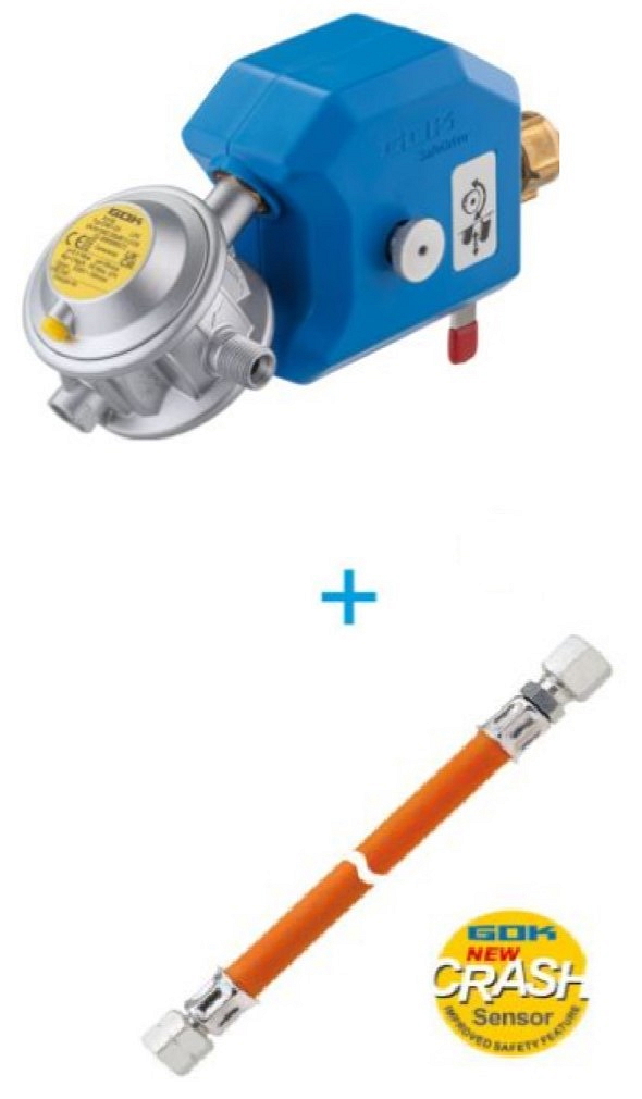 Bezpečnostní systém regulace tlaku plynu Caramatic SafeDrive G.2