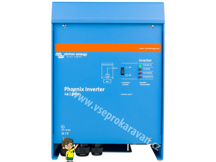Měnič napětí SINUS Victron Energy Phoenix 3000VA 24V