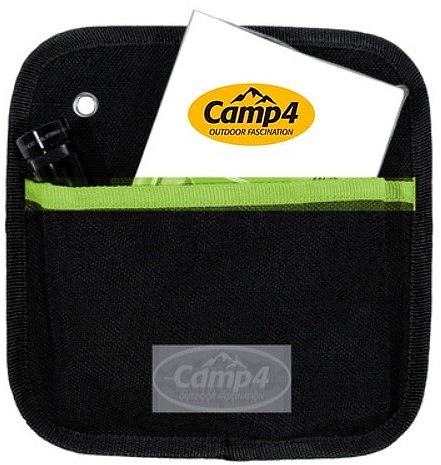 Organizér Utensilo Tessa 1 - s kapsou, černá/limetka, 20 x 20 cm