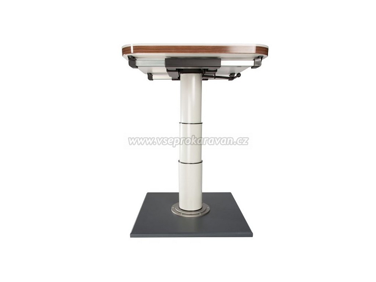 Podpěrná noha stolu s posuvem