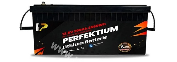 Lithiová baterie Perfektium LiFePO4 12.8V 200Ah PRO