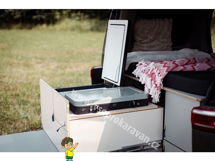 Vestavba do VW Multivan T7 - Syrový