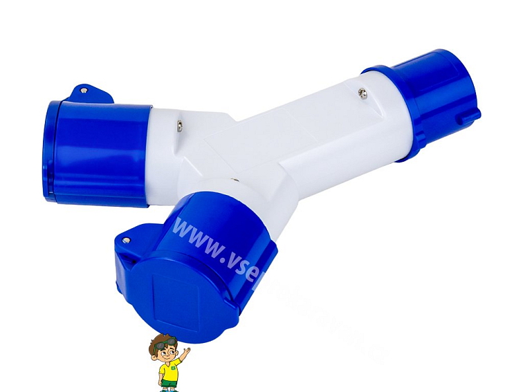 Rozdvojka 1x samec a 2x samice 3kolík