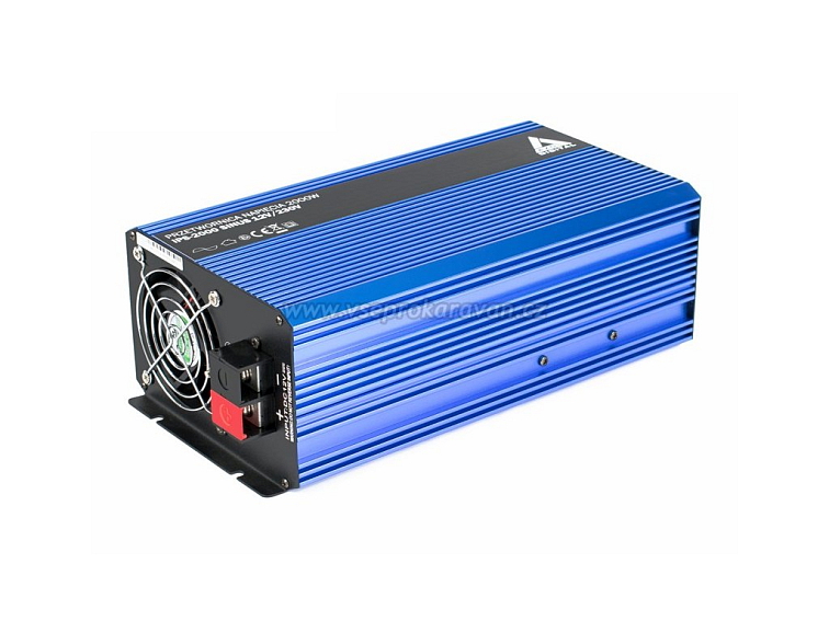 Měnič napětí 12 VDC / 230 VAC SINUS IPS-2000S 2000W