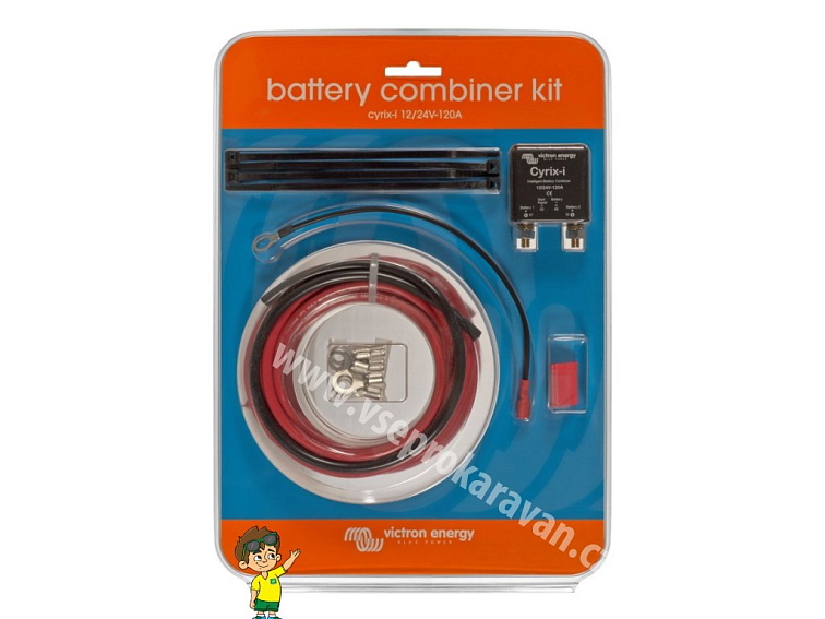 Propojovač baterií Cyrix-ct 12-24V 120A KIT