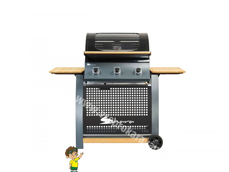 Plynový gril Sahara S350, Meva