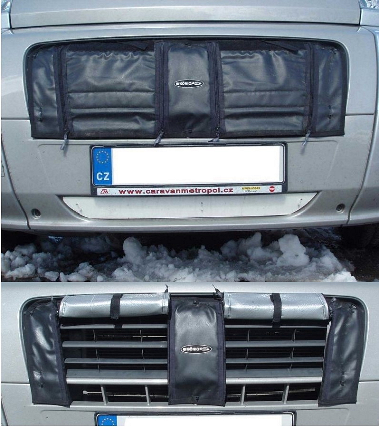 Dečka na mřížku chladiče Fiat Ducato 2006 - 2014