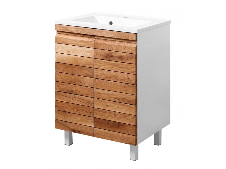 Woodie I 60 koupelnová skříňka s umyvadlem