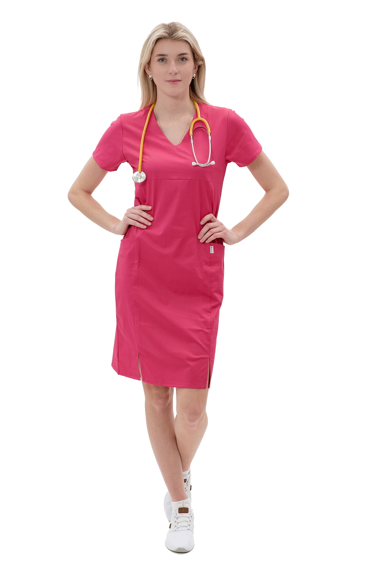 Orvosi ruha Ivka SATTÉ Ciklámen