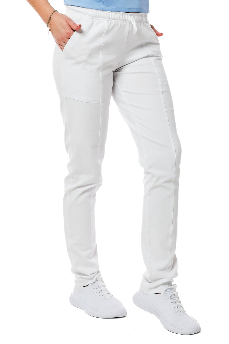 Orvosi nadrág TINA Kötött Rózsaszín