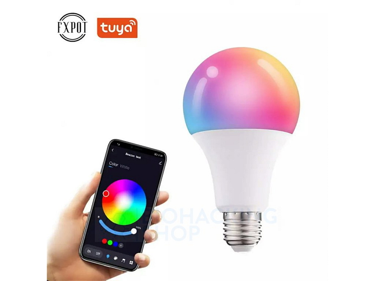 Chytrá RGB LED žárovka E27