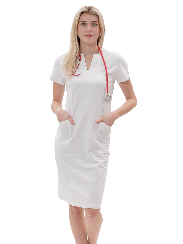 Zdravotnické šaty Mia Úplet® Pařížská modrá