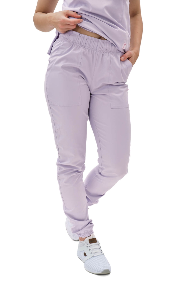 Zdravotnické kalhoty ZARA SATTÉ Lila Fialová