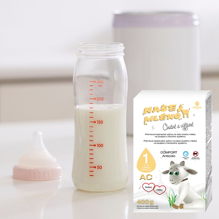 NAŠE MLIEKO AC - Comfort, 400 g