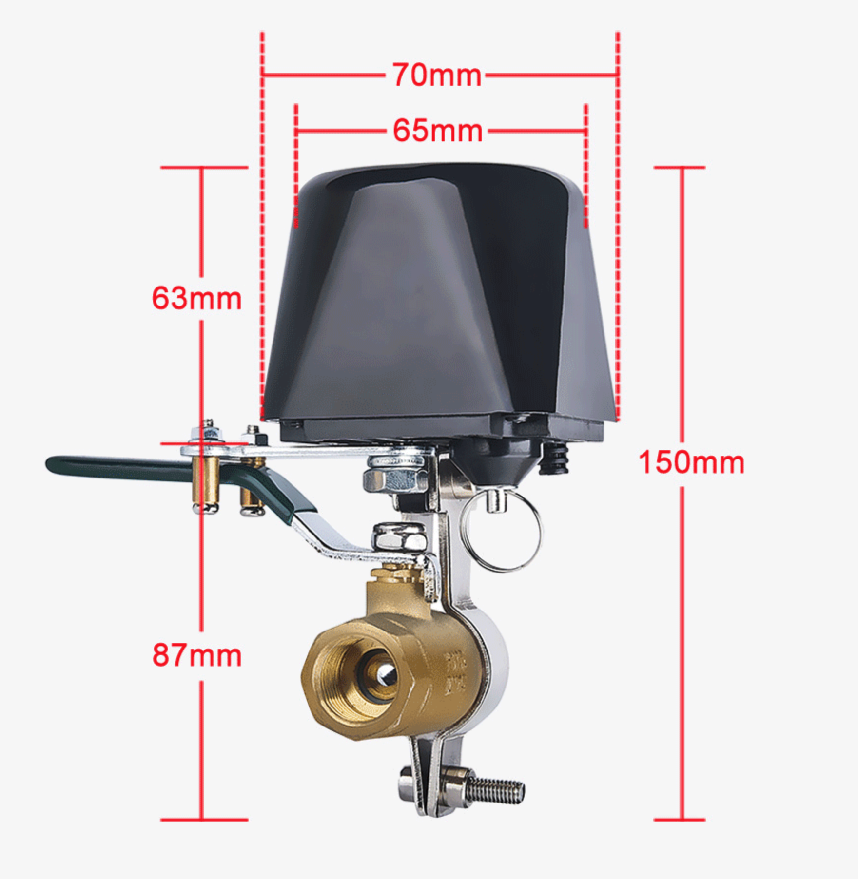 WiFi Chytrý uzávěr ventilů vody a plynu
