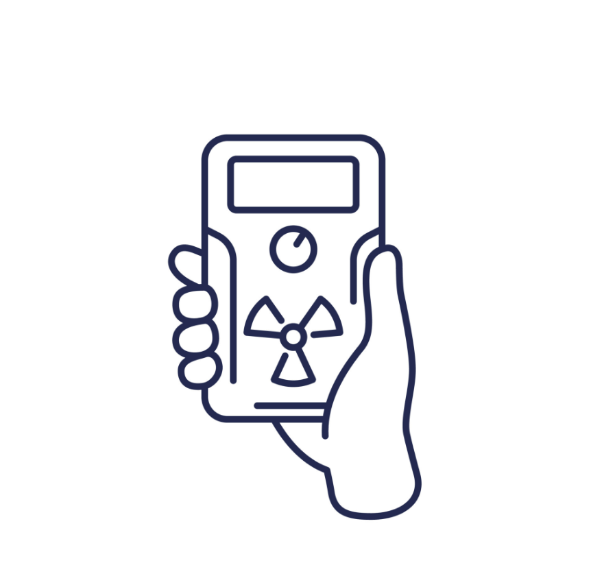 Detektor radiace dozimetr, Geigerův čítač Bosean FS-600