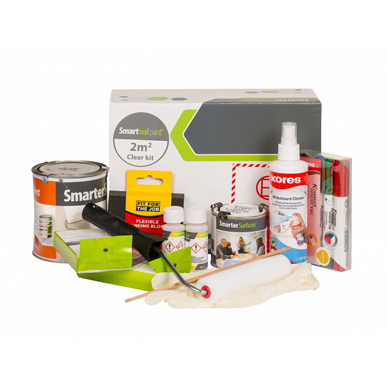 Zvýhodněný set průhledný magnetický - 18 m²