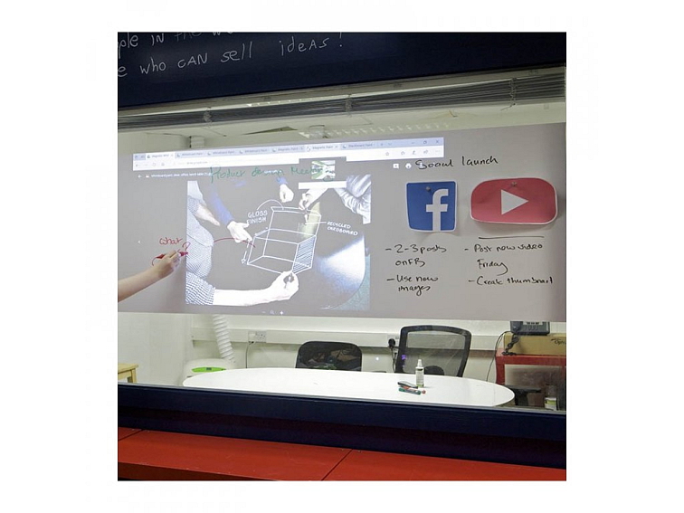 3v1 matná projekční popisovatelná magnetická tapeta